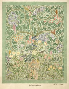 "Adam and Eve" -design (wc ja kynä paperille)